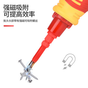 Juego de destornilladores de trinquete JNT 14 en 1, mango antideslizante con puntas Torx multiusos para herramientas de reparación DIY - Product Image 4