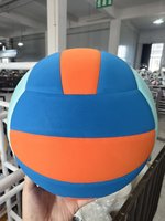 Ballon de volley-ball de compétition de divertissement en matériau EVA, 18 panneaux, taille 5