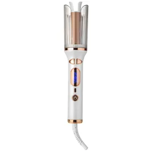 25mm Tourmaline Ceramic Barrel Magic Automatic Hair Curler Iron Rotating Automatic Curling With Lcd Display Hair Curler