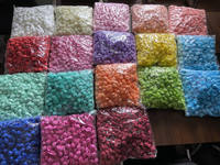 Kepala Bunga Mawar Buatan dari Busa 3,5cm, 500 Pcs Kemasan Besar, 18 Warna untuk Kerajinan DIY, Karangan Bunga, Boneka Beruang, Perlengkapan Dekorasi