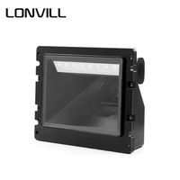 LONVILL Scanner de codes à barres longue portée à vendre, lecteur de codes CMOS Qr avec USB RS232