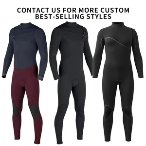<span class=keywords><strong>Muta</strong></span> Professionale da <span class=keywords><strong>Uomo</strong></span> Intera ad Alta Elasticità per Surf e Snorkeling in Neoprene Limestone 4/3 con Zip sul Petto - Product Image 4