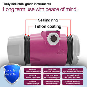 Transmetteur de niveau intelligent HONNO HNP30-C à diaphragme/tube plat unique en silicium monocristallin de haute précision, avec bride, IP68 - Product Image 6