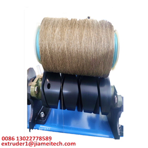 Không khí kết cấu sợi pp polypropylene dty sợi giả xoắn máy móc - Product Image 2