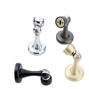 JAYHOO Brass Zinc Alloy Door Stopper Floor Mount Durable Traditional Design For Bathroom Wall And Floor Installation - Product Image 4