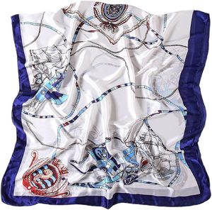 Foulard en Soie Personnalisé avec Logo pour Commandes en Gros - Hijab Carré en Satin Imprimé Numérique pour Entreprises de Vente en Gros - Product Image 5