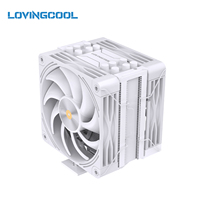 Enfriador de CPU LOVINGCOOL K6000 Air, 6 Tubos de Calor de Cobre, 235W TDP, PWM Hidráulico, ARGB, Cobre y Aluminio, Enfriador de Procesador para Caja de Ordenador