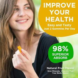 Producción OEM fabricación vitamina D3 Caramelo Suave gomitas suplemento de calcio con magnesio zinc para mujeres embarazadas - Product Image 3