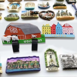 Imán de Resina para Refrigerador con Impresión Personalizada, con Adhesivo Magnético, Impermeable, Recuerdo Turístico Popular de <span class=keywords><strong>Barcelona</strong></span> en 3D - Product Image 3