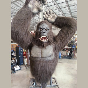 Vivid Animal Animatronic Live Animal Statue Tier <span class=keywords><strong>Gorilla</strong></span> in voller Größe zu verkaufen - Product Image 2