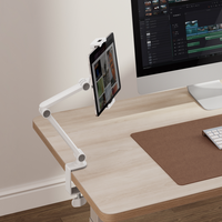 Support de table universel multi-angle réglable en alliage d'aluminium pour téléphone portable tablette support de Camp pour lit cuisine bureau