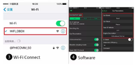 Lector de Códigos OBD2 Inalámbrico WIFI ELM327 V1.5, Escáner OBD de 16 Pines, Comprobador de Batería, Compatible con iOS y Android en Inglés