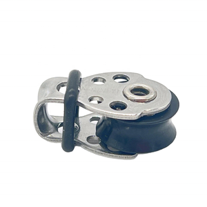 Puleggia Girevole in Nylon Micro per Fune Metallica Marina in Acciaio Inox 316, 15mm, Accessori per Imbarcazioni, Yacht e Navi - Product Image 4