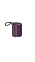 Batterie externe portable haute capacité 10000 mAh Li-Polymère avec câble PD-Type-C 20W, format mini, charge rapide pour téléphone portable