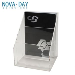 טבלה ברורה a4 ספרים שולחן פלסטיק, מארגני עלון אקריליק - Product Image 6