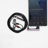 Set CIP Digital 32bit USB Tipe C Ke 3.5Mm Earphone Kabel Adapter Audio Aux untuk Earphone Xiaomi