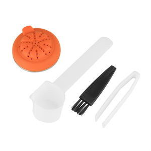 Icafilas — Capsules de café réutilisables pour didie à la grenouille, dosette rechargeable en acier inoxydable, avec couvercle, filtre crème - Product Image 4