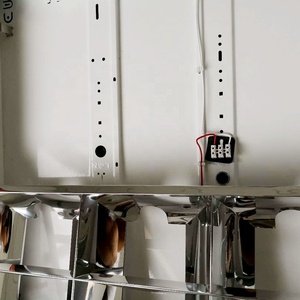 2x2ft LED lưới tản nhiệt ánh sáng nhôm phản xạ louver phù hợp lưới tản nhiệt Bảng điều khiển ánh sáng 60x60 18W 20W bề mặt gắn lưới tản nhiệt ánh sáng - Product Image 3