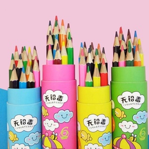 Lápices de Colores de Madera de Álamo de Marca Privada, Disponibles en 12/24/36/72 Colores, Juego de Lápices de Colores Bonitos en Estuche - Product Image 2