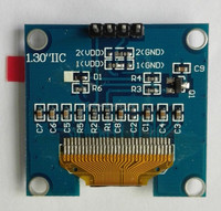 Módulo OLED de 1.3 Pulgadas con Interfaz SPI/I2C de 7 Pines/4 Pines