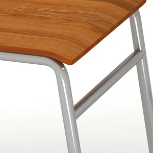 Hot Sale Office Furniture Guangzhou Black Student <b>Desk</b> Chair Combo Rolling School Chairs - Product Image 4