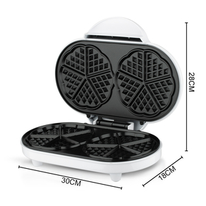 Fabricant de gaufriers à double cœur antiadhésifs pour la cuisine, best-seller - Product Image 6