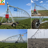 Système d'irrigation intégré à pivot central pour l'arrosage des terres agricoles en zone isolée