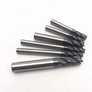 Fraise à queue en carbure 55/65 HRC à 4 dents - Product Image 3