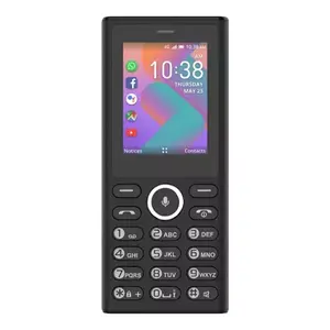 Cheap Price Smart Mobile Phone WhatsApp 4G LTE Plastic Custom KaiOS System Cellphone 4G Keypad Smartphone Manufacture