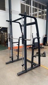 Equipo de gimnasio cargado con placa de máquina Smith de estante de energía comercial para uso en gimnasio - Product Image 5