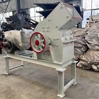 Concasseur à marteaux diesel pour l'exploitation minière, machine de broyage de calcaire et de gangue de charbon, machine de fabrication de sable