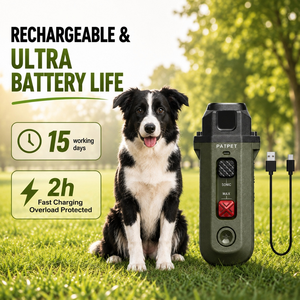 Répulsif Canin Ultrasonique Étanche 2 Modes, Anti-Aboiement, Batterie Rechargeable, Lampe Torche LED Portable – Vente en Gros - Product Image 3