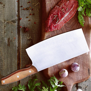Kitchen <b>knife</b>, household cleaver, <b>bone</b> slicer, slicer, sharp stainless steel chicken, duck, and goose <b>bone</b> chopper, Chinese - Product Image 1