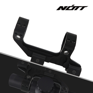 NOTT ขายึดกล้องเล็งแบบชิ้นเดียวขนาด 30 มม., ขายึดเลนส์อะลูมิเนียม, ความสูงตรงกลาง 1.54 นิ้ว, ใช้ได้กับ Picatinny ขนาด 20 มม. สำหรับกล้องเล็งยิงปืนสำหรับการล่าสัตว์ - Product Image 1