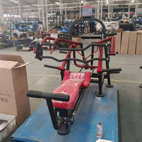 Machine de musculation professionnelle à charge par plaques pour presse pectorale plate multi-prise, équipement de musculation pour pectoraux en salle de sport