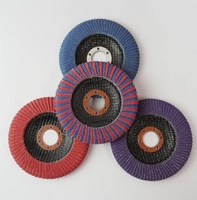Disque à lamelles personnalisé OEM en oxyde d'aluminium céramique de zircone pour meuleuse d'angle, ponçage et ébavurage du métal et du bois