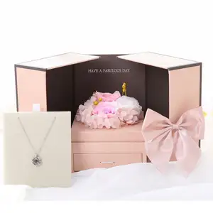 Hot Style Valentine's Day Gift Creative Rose Gift Soap Flower Packing Box