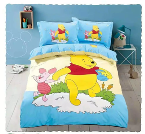 Liitaoka — parure de lit 100% coton, 140x200, impression d'animaux, ensemble de literie de couette pour enfants - Product Image 4