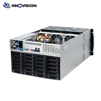 Hochdichtes 60-Bay Hot-Swap Festplattenspeicher-Servergehäuse mit 12Gb Expander-Backplane 6U Server-Chassis Lagernd