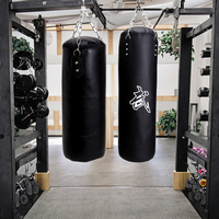 Sac de sable lourd suspendu non rempli Fitness sac de boxe réglable avec gants et accessoires