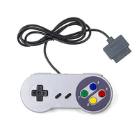 Controlador USB con cable para Nintendo SNES Gamepad para MAC Computer Control Joystick