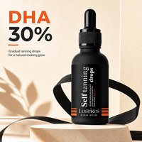 قطرات التسمير الذاتي بتركيز 30% DHA تحت علامة تجارية خاصة، مرطبة للبشرة، لوشن التسمير الذاتي بدون شمس، زيت التسمير