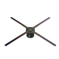 Projecteur holographique S6 Wi-Fi 3D LED Ventilateur d'hologramme S6 3D pour présentations et accessoires
