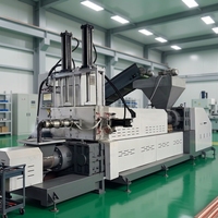 Machine de recyclage de plastique PP PE PS ABS, machine de granulation, extrudeuse, machine de fabrication de granulés, granulateur, prix
