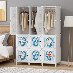 Armoire en plastique moderne et économique pour enfants, meuble de rangement pliable et extensible pour <span class=keywords><strong>bébé</strong></span>, idéal pour l'<span class=keywords><strong>organisation</strong></span> du salon - Product Image 4