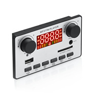 12V para amplificador de placa decodificadora de Audio 80W + 2*40W Control de Motor Pantalla a Color Función de grabación de llamadas sin pérdidas