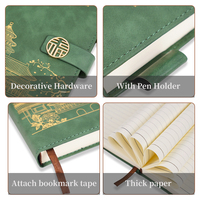 Carnet de Notes de Bureau en Cuir PU à Logo Personnalisé, 100 Feuilles, Nouveau Design, Journal Avec Stylo, Coffret Cadeau
