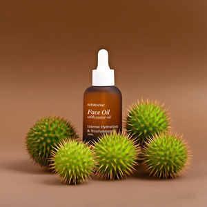 Oem nhãn hiệu riêng mặt dầu thầu dầu dầu mặt điều trị giữ ẩm da cho mặt chăm sóc - Product Image 1