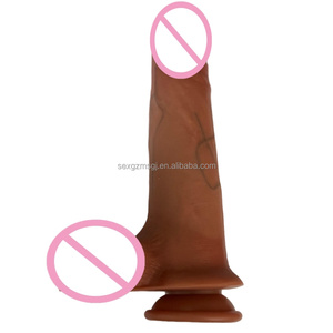 工厂价批发女性性玩具 性健康自慰器 逼真假阳具 成人玩具 大阴茎液体硅胶 - Product Image 4