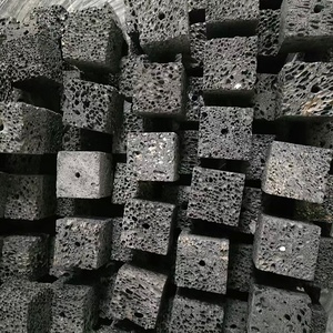 100% Tự Nhiên Tinh Khiết <span class=keywords><strong>Basalt</strong></span> Vuông Xốp Núi Lửa Thân Thiện Với Môi Cho Hương Thơm Khuếch Tán Massage Phòng Hương Thơm Điều Trị Điều Trị - Product Image 4
